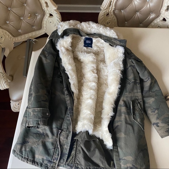 Zara camouflage coat - Picture 7 of 12